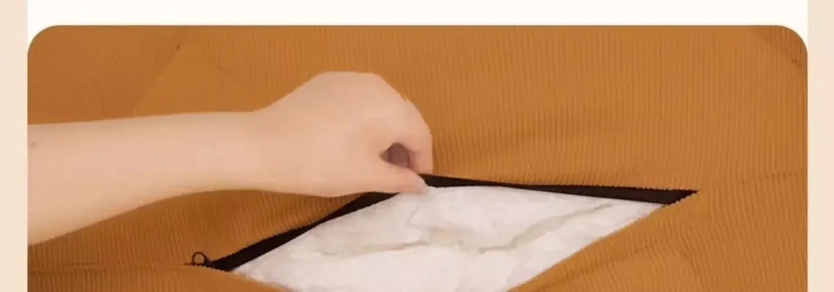 Bean Bag Lazy Corduroy Comfortable Sofa Single Bed Tatami Bedroom Balcony Casual Lightweight Small Sofa Living Room 2025 New