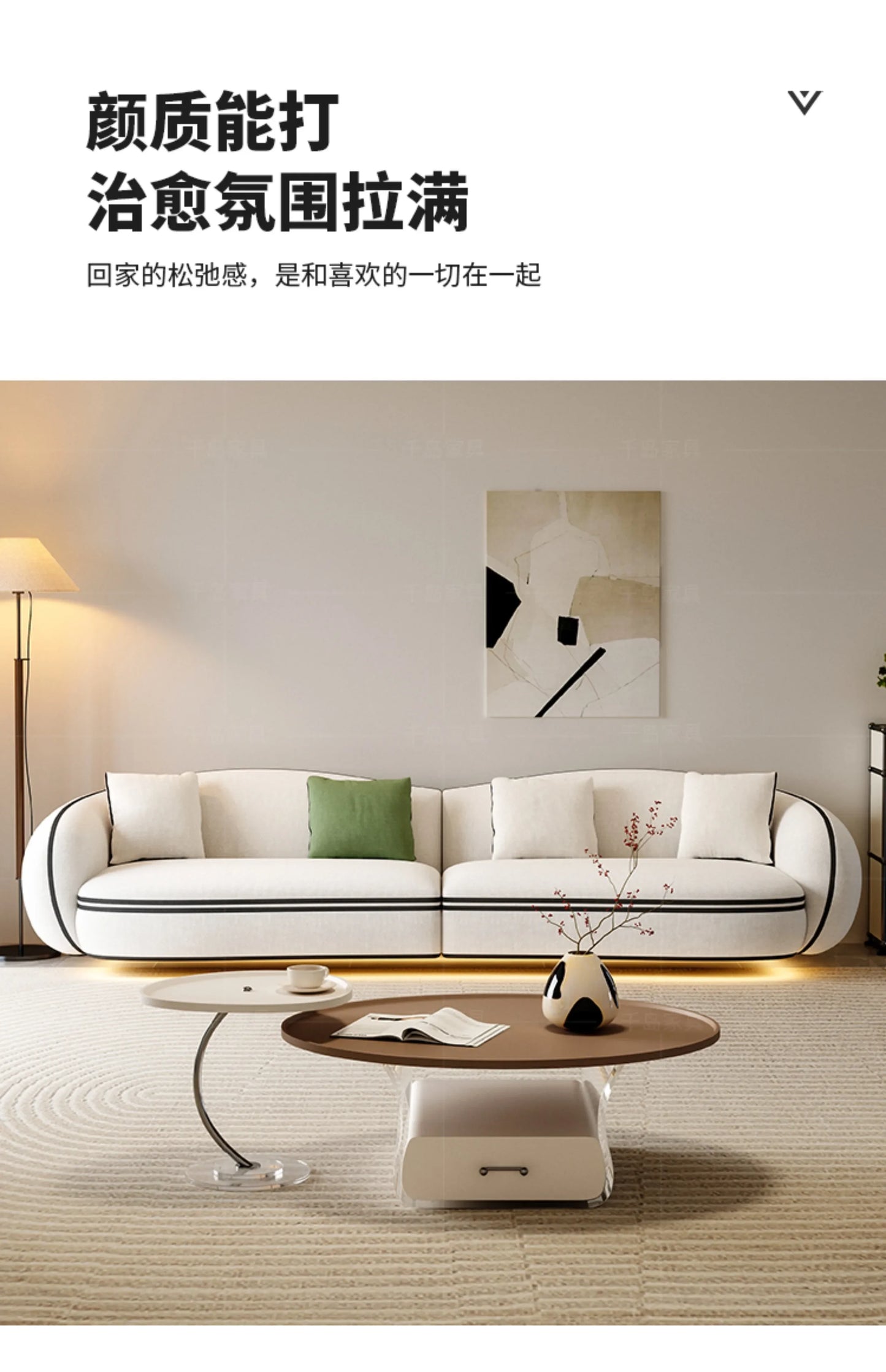 Y White Cloud Living Room Sofas Nordic Air Single Modern Outdoor Sofa Replica Bedroom Designer Balcony Muebles Salon Furniture