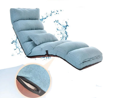 Lazy sofa single balcony bedroom chair Japanese folding multifunctional Lounge chair tatami Creative casual floor chair