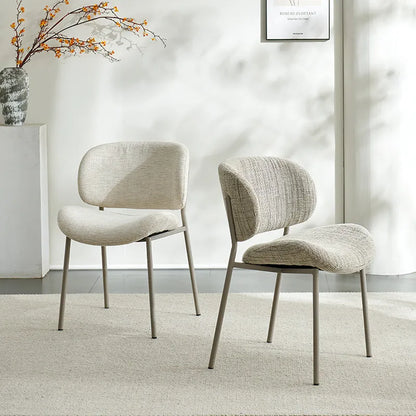 Clear Lounge Dining Chairs Comfortable Bedroom Vanity Dining Chairs Replica Mobile Sillas Para Comedor Postmodern Furniture