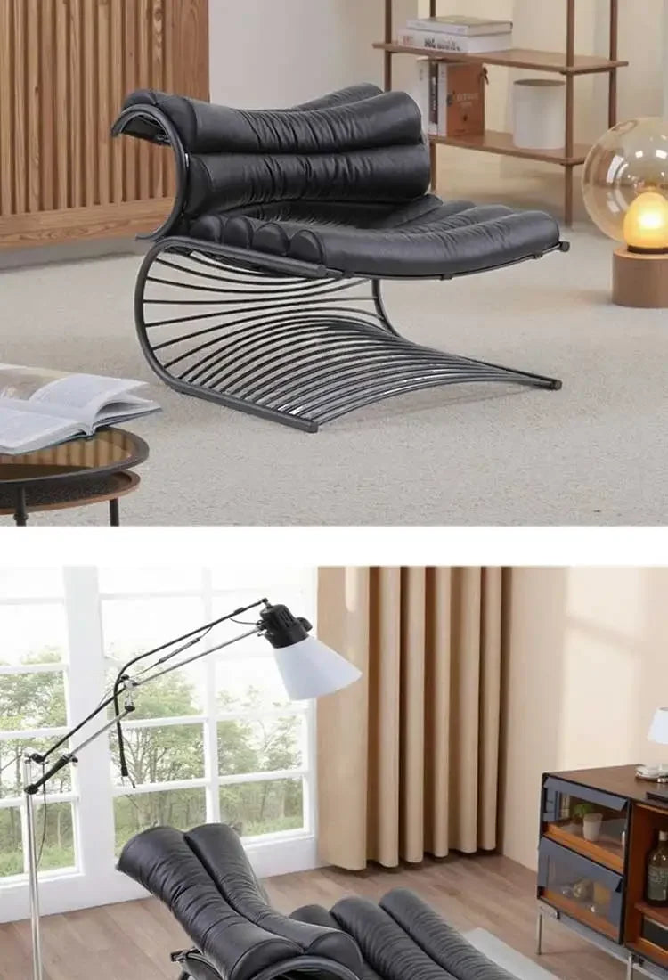 Living room modern minimalist metal, special-shaped high-end sofa chair