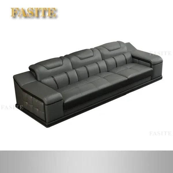 Genuine Leather Sofa Cama Leather Couch Big Sofas Sleeper Sofa Set Living Room Furniture Sofas Modern Sectional Sofa