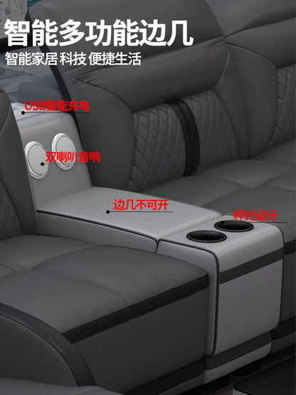 Luxury Wood Nordic Living Room Sofas Cozy Relaxing Recliner Armchair Sofas Floor Daybed Massage Woonkamer Banken Home Furniture