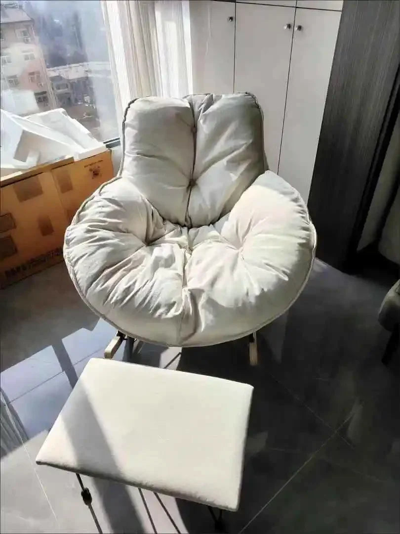 Lazy Couch Penguin Rocking Chair Indoor Leisure Rocking Chair Lounge Chair Rocking Daybed Adult Lounge Snail Balcony Home Egg
