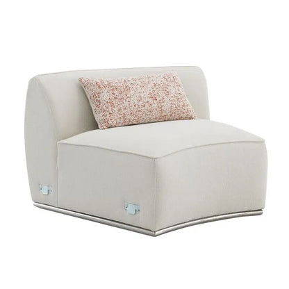 Sahara Sectional Sofa with 4 Cushions - Modern Design, Comfortable Seating for Living Room, Versatile Configuration