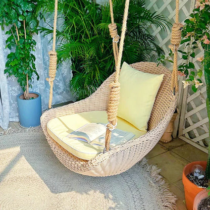 Hanging basket chair indoor swing household hanging hammock rocking balcony Internet celebrity swing hanging