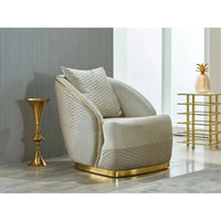 -Modern Luxury Comfortable Living Room Sofa Set Stainless Steel Seat Velvet Sofa Home Hotel Living Room Furniture