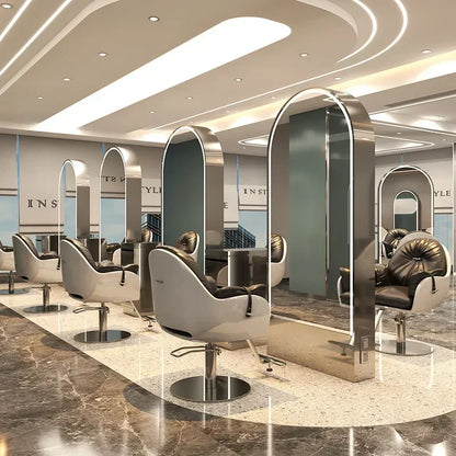 Shampoo Barber Chair Simplicity Wheels Swivel Salon Chair Hair Stylist Facial Sillas Cosmetic Aesthetic Salon Furniture