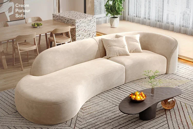 Nordic living: elegant minimalist sofas and relaxing modern home furniture