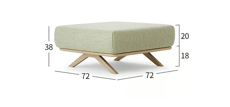 Nordic Designer Outdoor Garden Sofas Villa Leisure Area Lazy Sofa Home Balcony Sofa Chair Combination Luxury Outdoor Furniture L