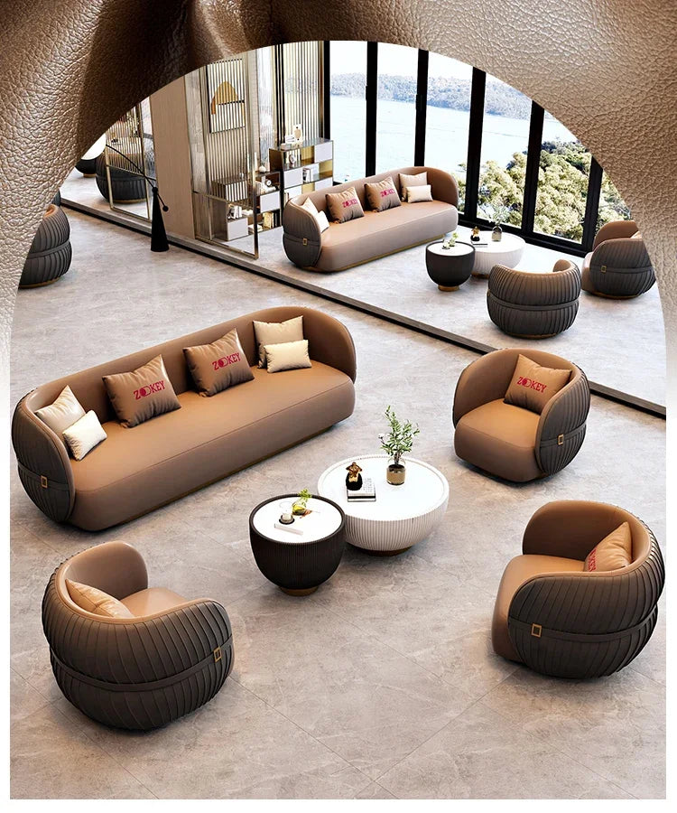 Simple Backrest Chairs for Conference Room Drawers Modern Wooden Luxury Nordic Salon Designer Lounge Back Office Furniture