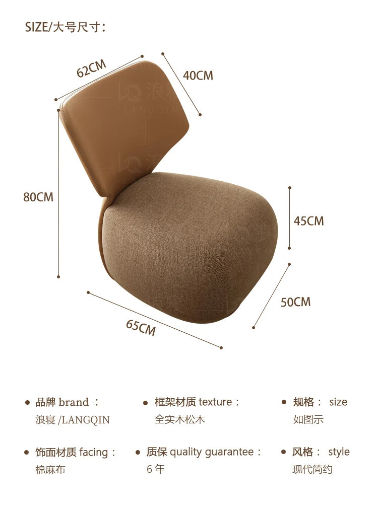 European Comfort Living Room Chairs Swivel Nordic Single Comfy Lounge Chairs Adult Bedroom Relaxing Sillas De Sala Furniture