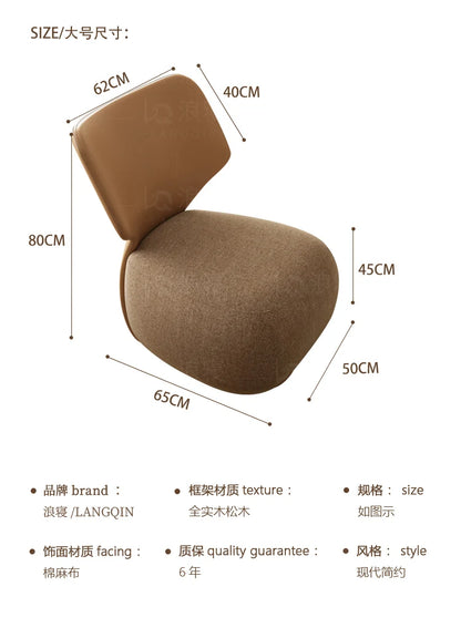 European Comfort Living Room Chairs Swivel Nordic Single Comfy Lounge Chairs Adult Bedroom Relaxing Sillas De Sala Furniture