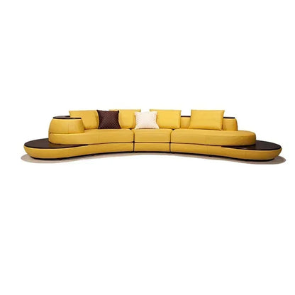 Canapés de salon incurvés au sol, Pouf moderne et mignon, canapés de salon de luxe sectionnels, Futon Koltuk Tak Consi, meubles tendance