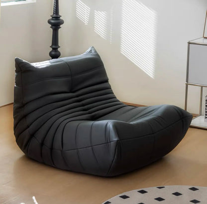 Lazy sofa bean bag balcony bedroom living room caterpillar lazy sofa reclining single sofa super comfortable