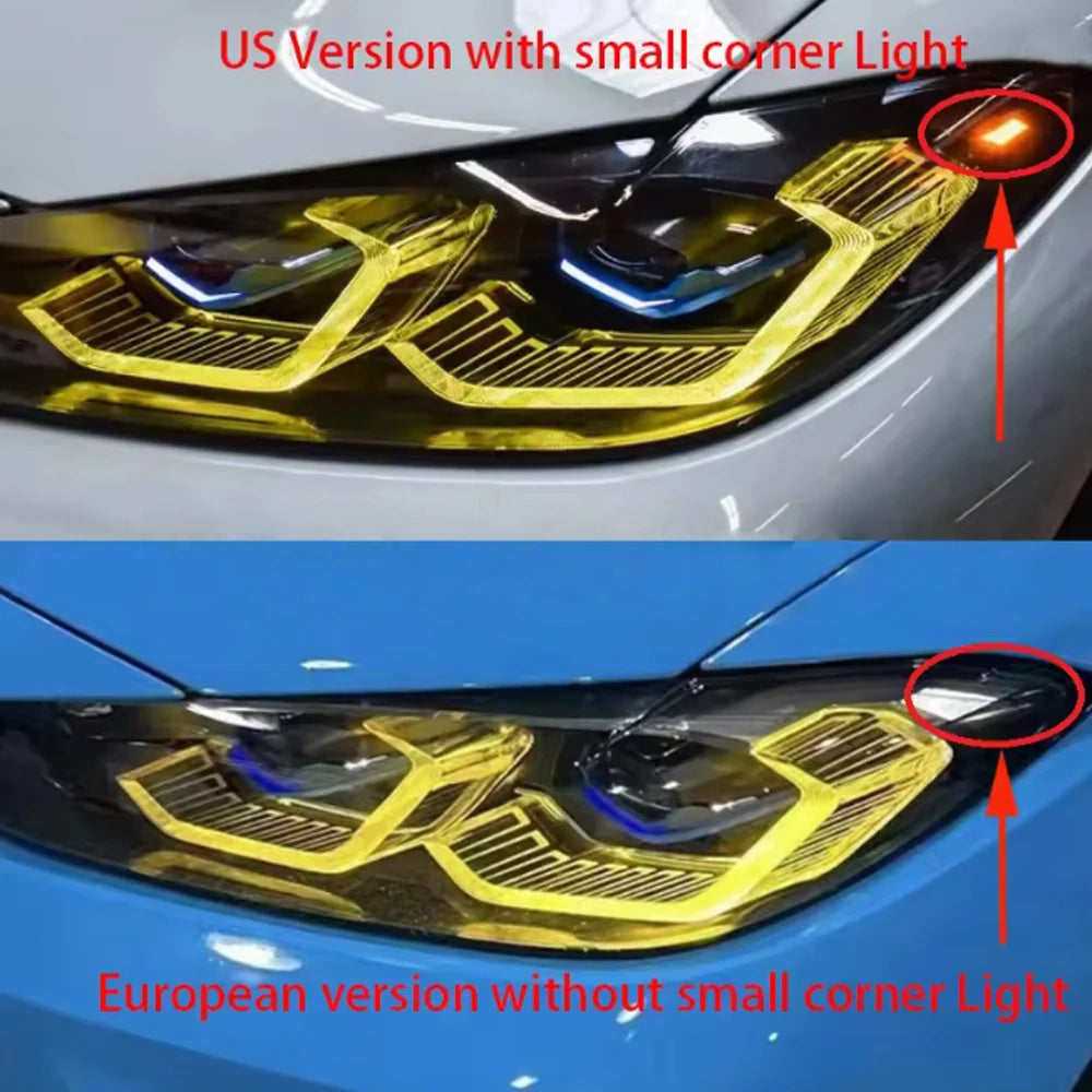 For BMW G80 G82 G22 G23 G26 Laser Headlight Kit RGB DRL Module Left Right Upgrade Direct Fit OEM Style Retrofit 2021 2025