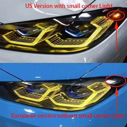 For BMW G80 G82 G22 G23 G26 Laser Headlight Upgrade Kit Left Right RGB DRL APP Control LED Module Direct Fit OEM Style 2021 2025