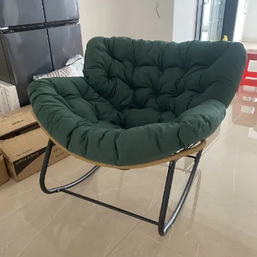 Rocking Chair Rattan Lazy Net Red Sofa Home Living Room