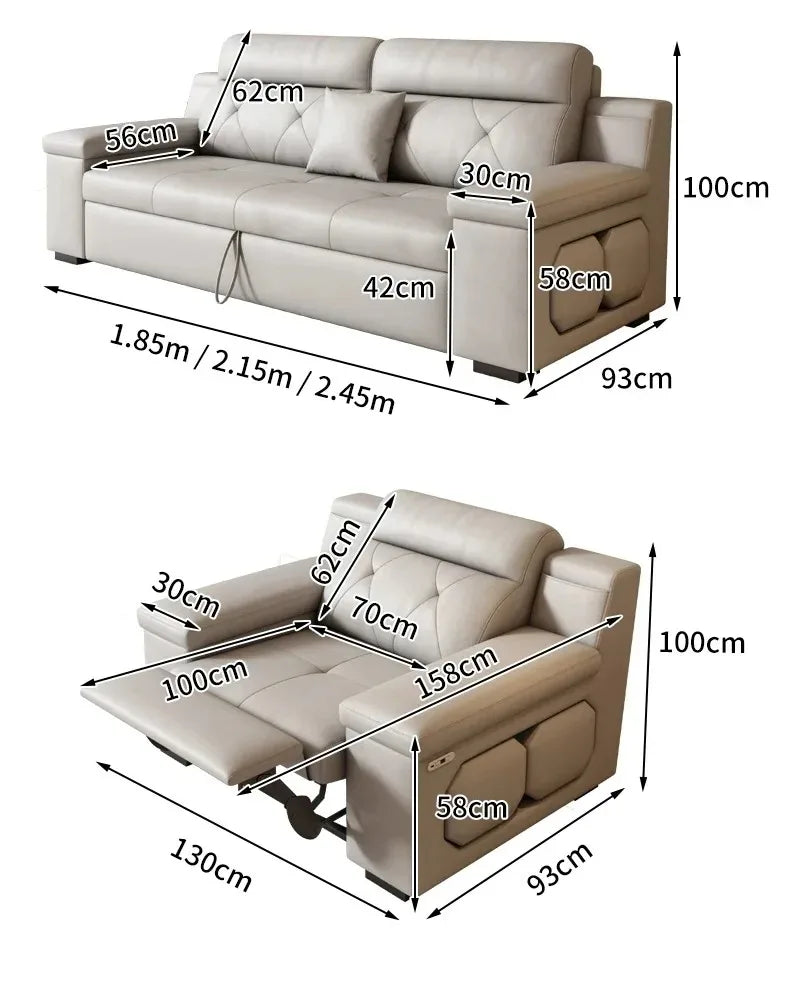 Water Proof Living Room Sofa Armrest Electric Lounges Bedroom Living Room Sofas Recliner Luxury Divano Adhd Home Furniture
