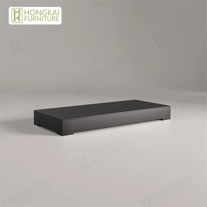 Garden Hotel Outdoor Aluminum Sofa Set Metal Patio Furniture Sofa and Coffee Table Set