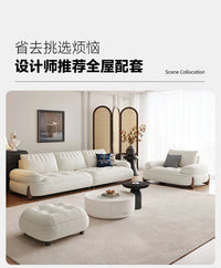 White Modern Style Sofa Minimalist Nordic Style Love Seat Sofa Lounge Living Room Divani Per Soggiorno Furniture For Home