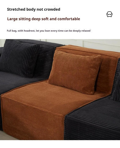 Compressed SofaNew Design Living Room Furniture L-Shape Sectional Sofa Comfortable Fluffy Vacuum Compressed Comfy Sofa Set Modul