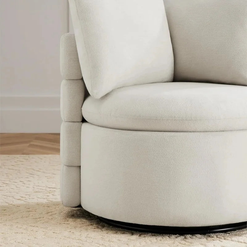 Modern Upholstered Accent Chair in Performance Fabric for Bedroom, Nursery, Reading Room, Waiting Area, Living Room