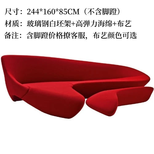 Canapés de salon simples, liquidation design, cadres de chambre à coucher, canapés de salon, meubles de jardin sectionnels Divano Letto