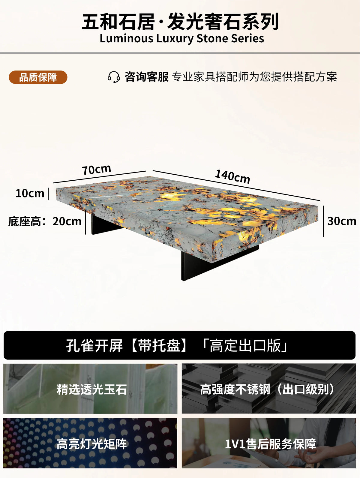 Rectangle Italian Marble Coffee Table Modern Style Luxury Minimalist Unique Coffee Table Living Room Mesa Centro Salon Furniture