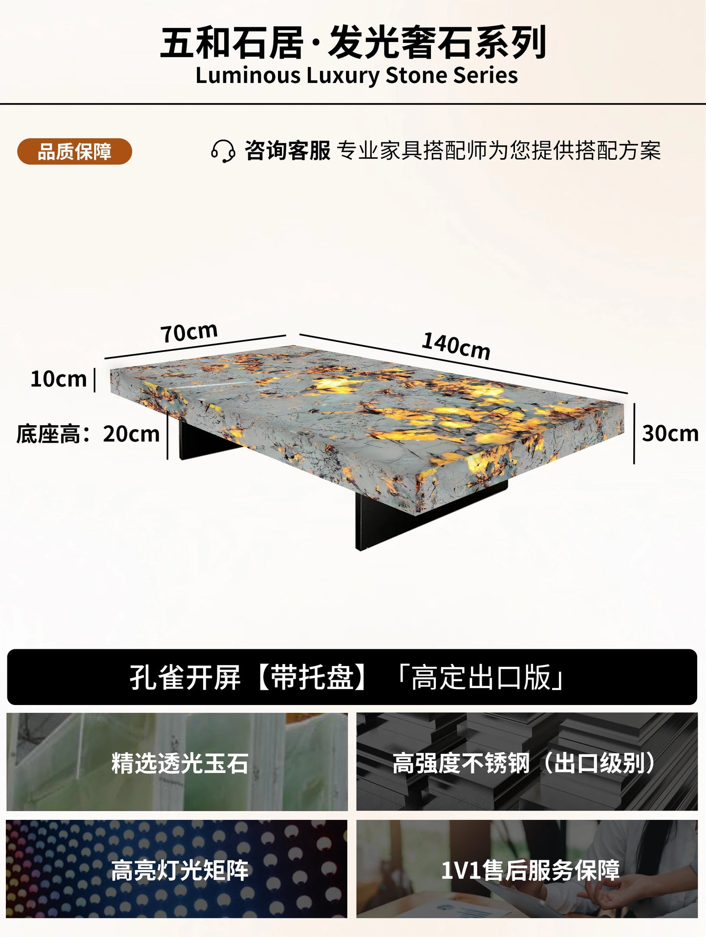 Rectangle Italian Marble Coffee Table Modern Style Luxury Minimalist Unique Coffee Table Living Room Mesa Centro Salon Furniture