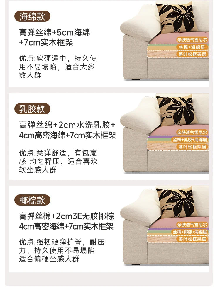 custom. [Official Genuine] Yisheng Scratch Leather Sofa Bed Dual-use Foldable Multifunctional Small Apartment Livin