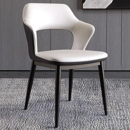 Kitchen Wooden Dining Chairs Table Individual Soft Relaxing Desk Leather Living Room Dining Chairs Home Sandalyeler Furniture