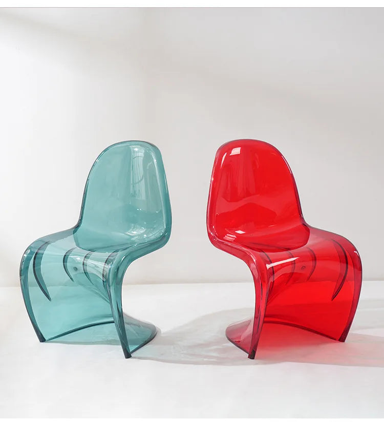 Lightweight Chair Nordic Designer Furniture Sedie Soggiorno Pranzo Kitchen Chaise Design Room Acrylic Modern Dining Transparent