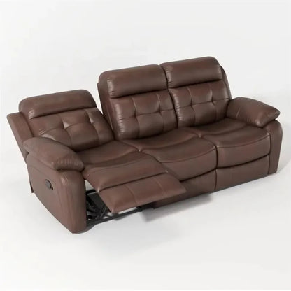 Comfortable living room artificial leather recliner sofa