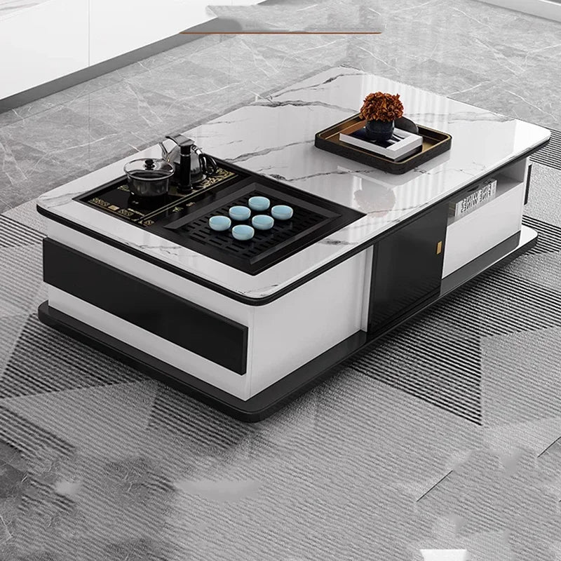 Multi Function Smart Coffee Table Luxury Cheap Rectangle Design Modern Coffee Table Nordic Tea Auxil Home Furniture