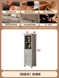 Solid wood leather sofa combination living room simple whole house furniture