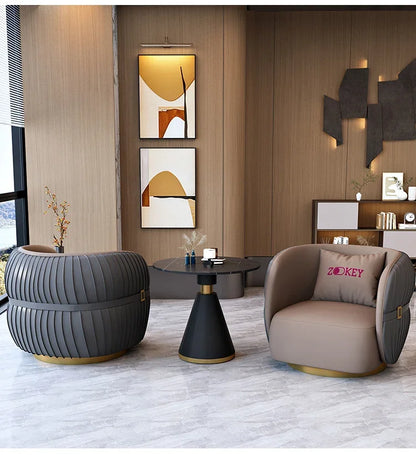 Simple Backrest Chairs for Conference Room Drawers Modern Wooden Luxury Nordic Salon Designer Lounge Back Office Furniture