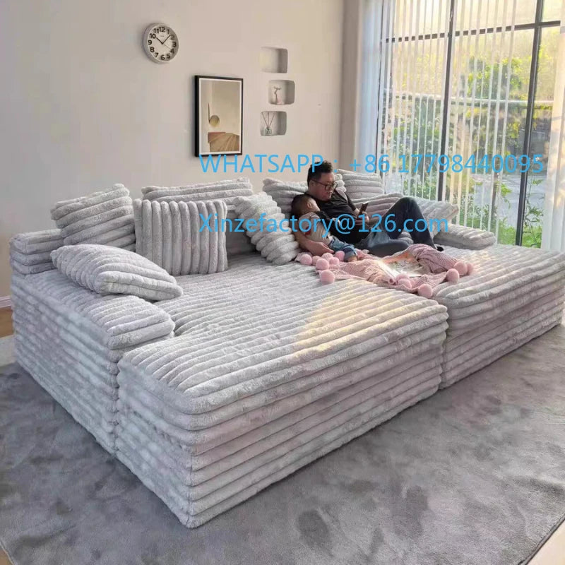 Customizable Luxury Modern Lounge Lazy Sofa Nordic Balcony Divani Da Soggiorno Furniture Kawaii New Arrival Living Room Sofas Un