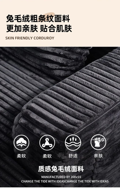 Compression Integrated Sofa Full Sponge Vacuum Roll Pack Large Folding Two-in-One Compression Sofa