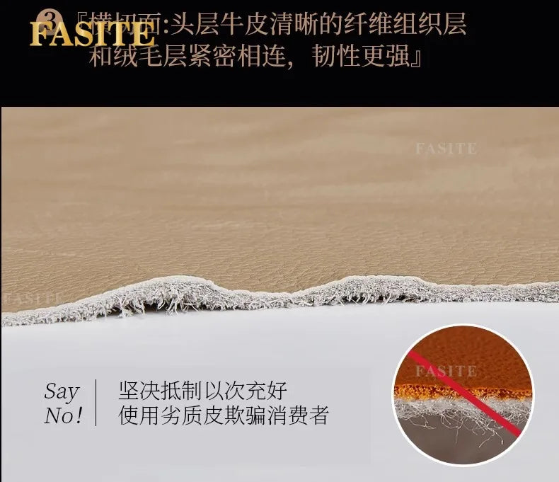 leather sofa new Chinese-style first-layer cowhide European-style solid wood living room corner combination villa