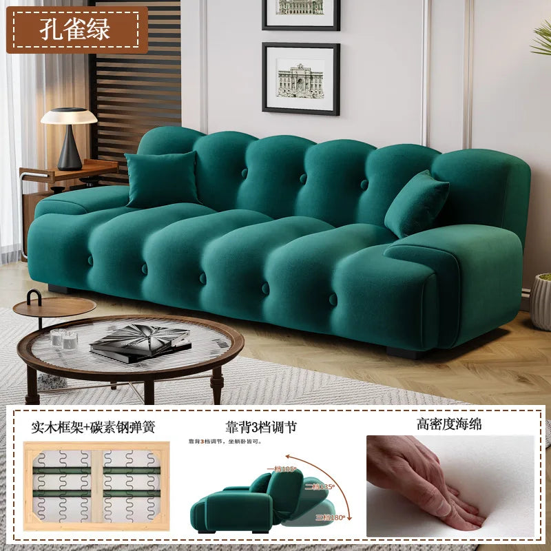Minimalist Designer Living Room Sofas Versatile Nordic Puff Living Room Sofas Lounge Modern Divano Moderno Home Furniture