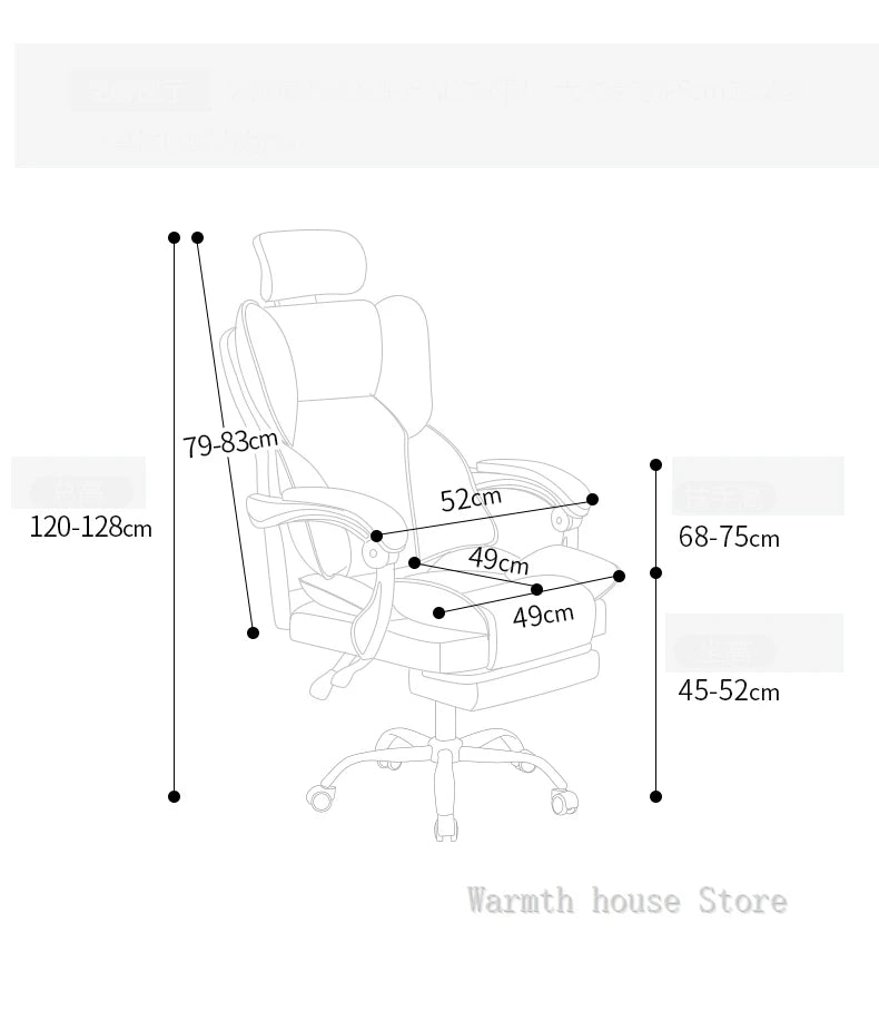 New Gaming Chair with Footrest Lift Up Game Chair High Quality Ergonomic Chair Home Furniture office computer chair gamer chair