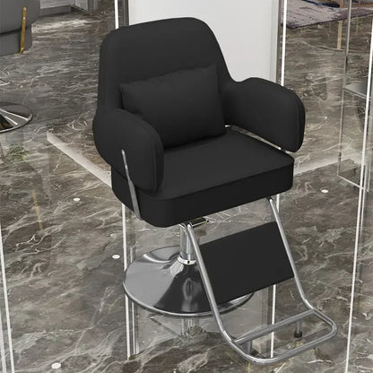 Luxury Barber Chairs Hair Salon Special Liftable Barber Chair Simple Salon Furniture Hairdressing Salon Chairs
