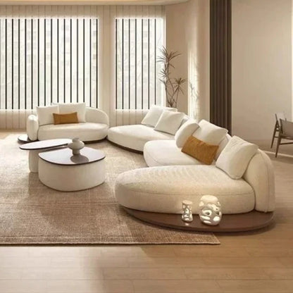 Home Living Room Coffee Designer Creative Three Person Log Style Furniture Modern Simple Sofa Morocco Fabric Sectional Sofas