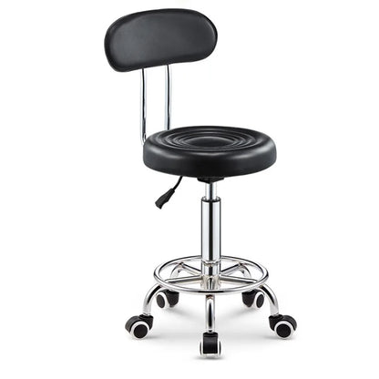 Beauty Stool,Hair Salon,Rotating Lift,Hair Salon Chair,Pulley,Nail Art, Hair Cutting, Round Stool, Exclusively for Beauty Salons