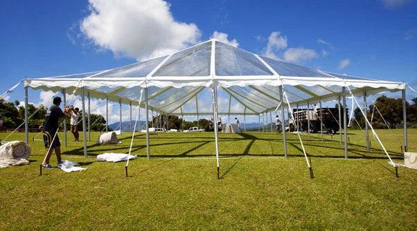 Clear Top PVC Party Tent Waterproof Wedding Event Canopy Outdoor Marquee Customized Product No Fixed Sizes Custom Size Customize