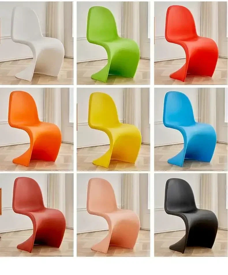 Transparent Plastic Chair Living Room Relax Backrest Waiting Cafe Chair Hotel Acrylic Design Dining Stool Nordic Furniture