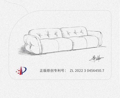 French Cream Style Sofa Modern Simple Living Room Comfortable Trendy Sofas Romantic High Quality Luxury Divano Home Furniture