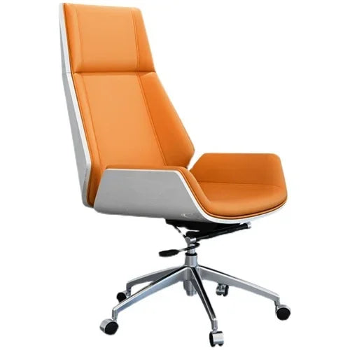 High-end Lacquered Boss Desk, Stylish Atmosphere, Modern and Simple Office Desk, High-end Workbench