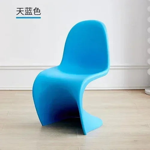 Design Minimalist Dining Chair Acrylic Kitchen Colorful Office Chair Modern Living Room Cadeira Kitchen Furniture  A1